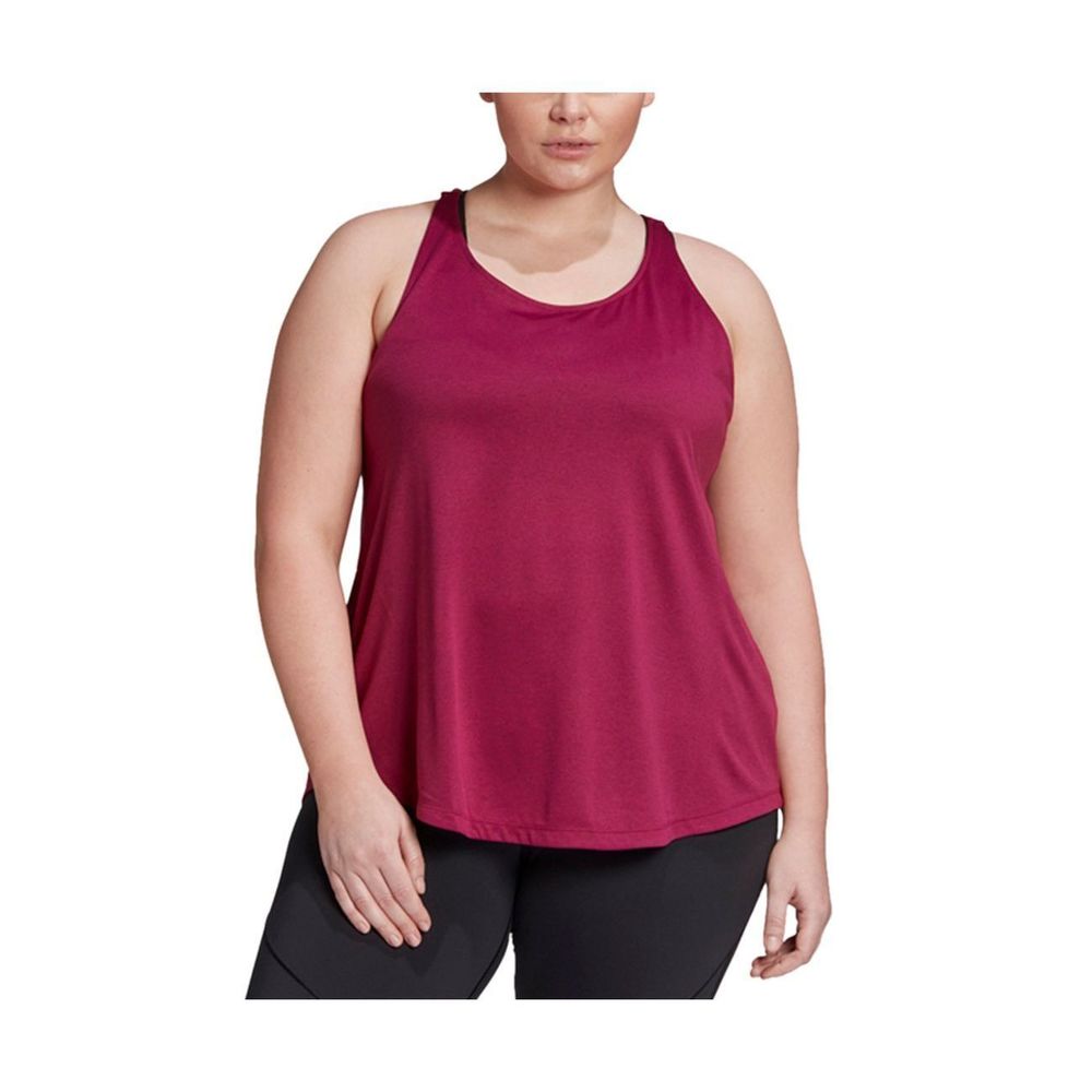adidas Womens Plus Size Tunic Tank Top Size 3X